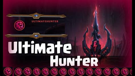 Ultimate hunter rune